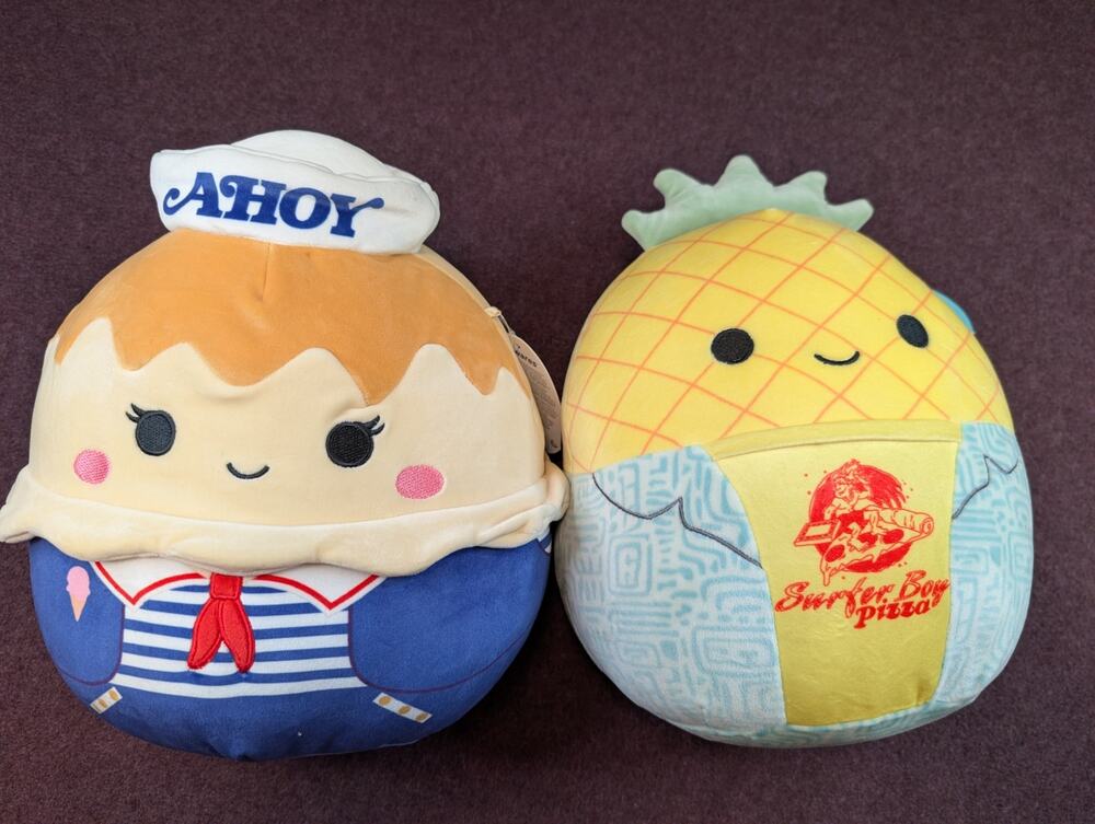 (2x) Stranger Things Squishmallows - USS Butterscotch, Maui